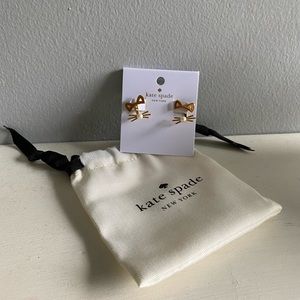 Kate Spade Cat Earrings